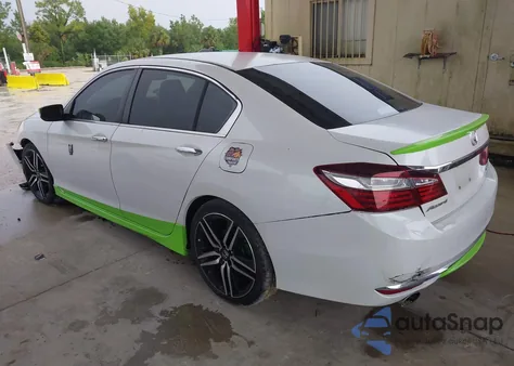 2017 Honda Accord Sport из США, поврежденный, VIN 1HGCR2F50HA207237